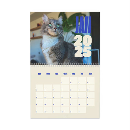 2025 Paquito The Cat Wall Calendar